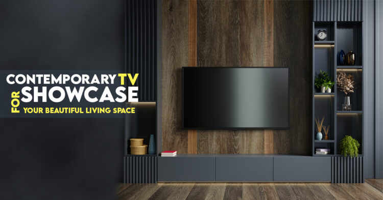 Contemporary TV Showcase For Your Beautiful Living Space