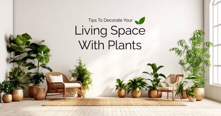 Tips To Decorate Your Living Space With Plants