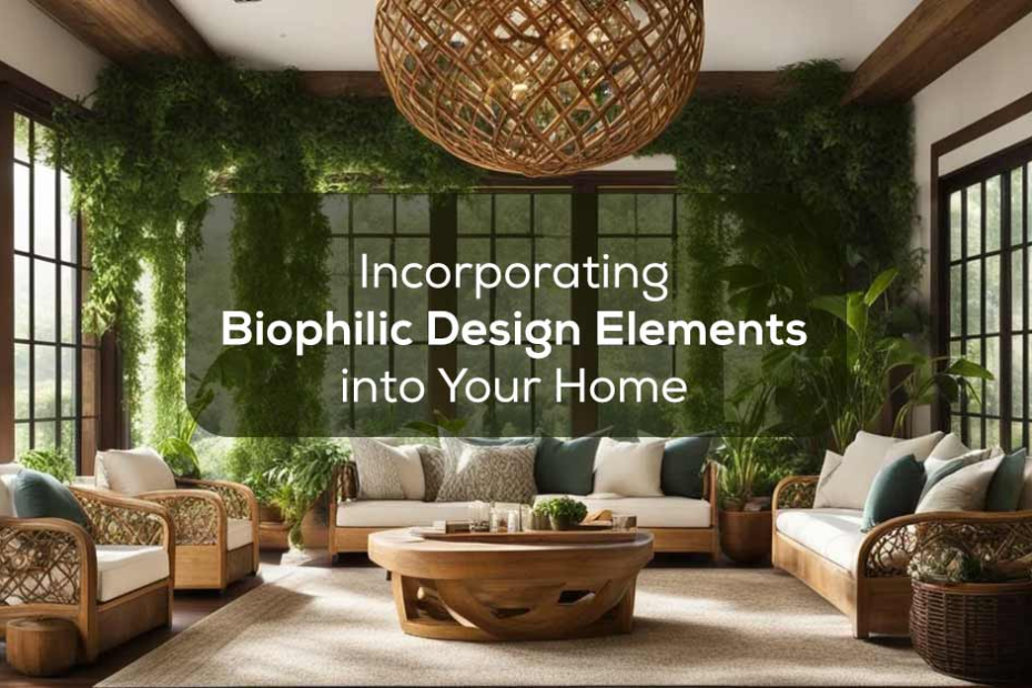 Incorporating Biophilic Design Elements into Your Home