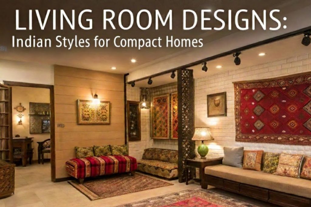 Living Room Designs: Indian Styles for Compact Homes