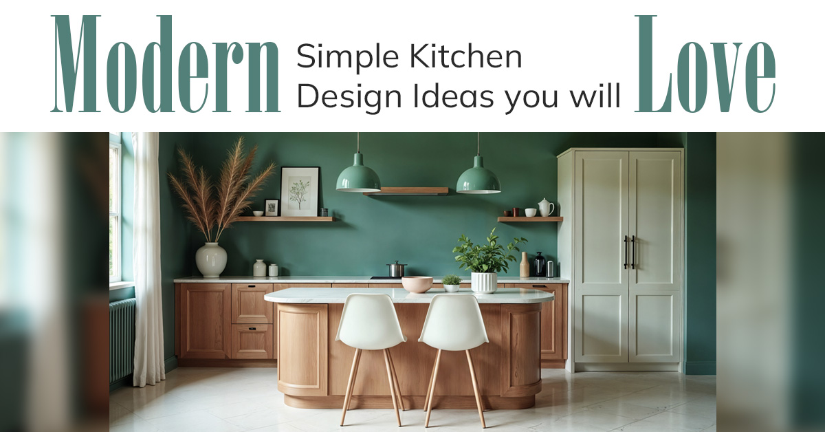 Modern Simple Kitchen Design Ideas You Will Love