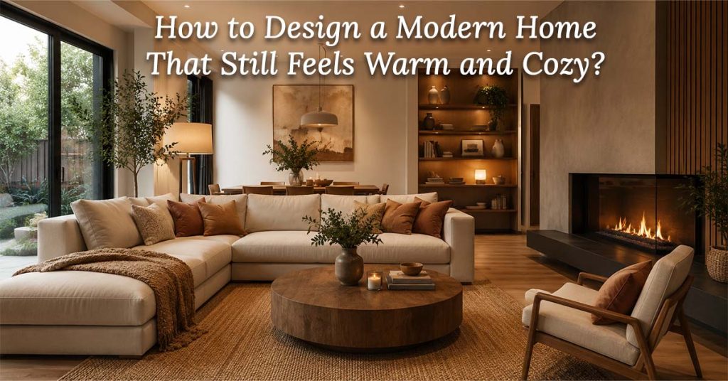 How to Design a Modern Home That Still Feels Warm and Cozy