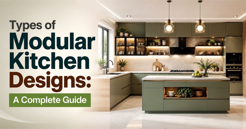 Types of Modular Kitchen Designs: A Complete Guide