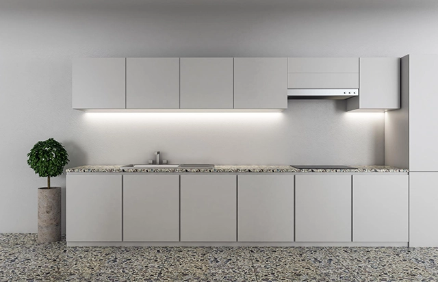 Straight Kitchen